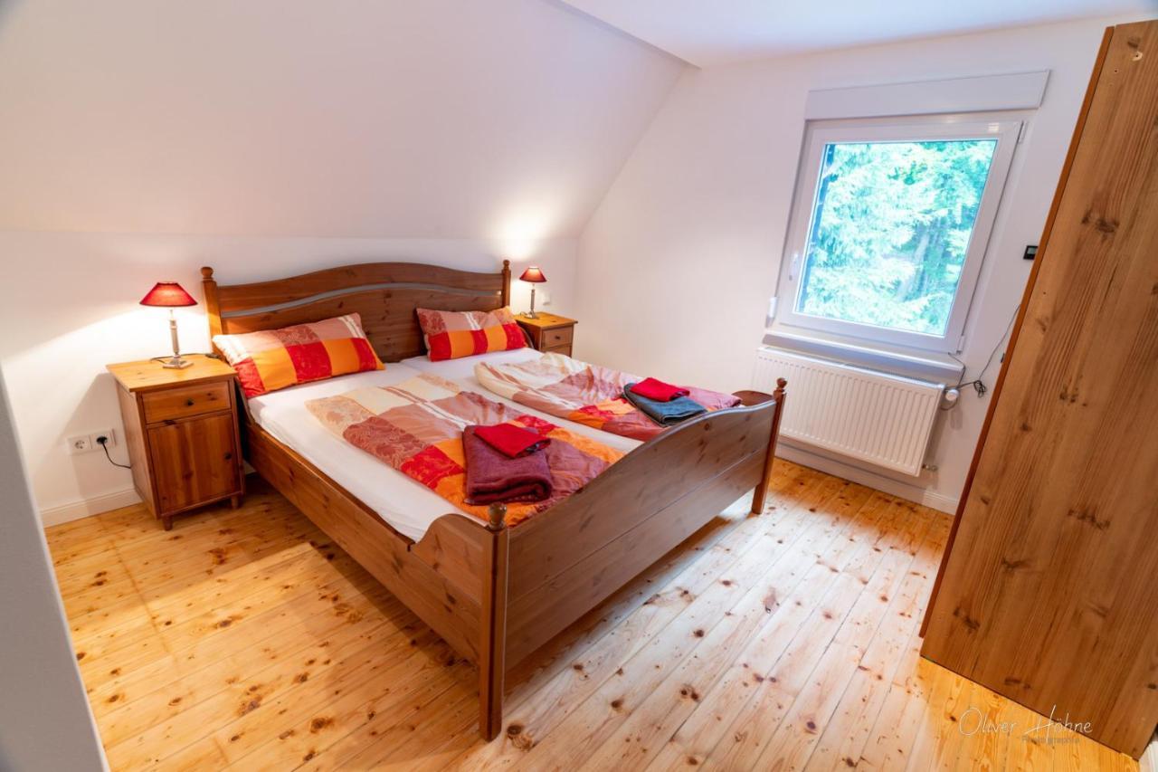 Ferienwohnung Am Waldrand Bad Laasphe Exteriör bild