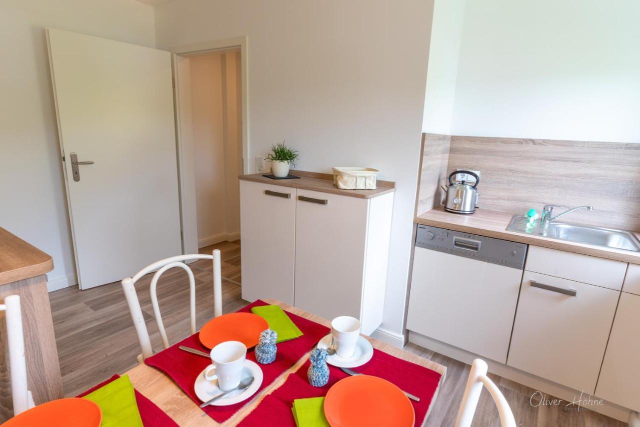 Ferienwohnung Am Waldrand Bad Laasphe Exteriör bild
